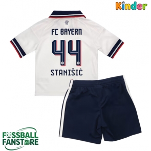 Bayern Munich Josip Stanisic #44 Replik Auswärtstrikot Kinder 2026-27 Kurzarm (+ Kurze Hosen)
